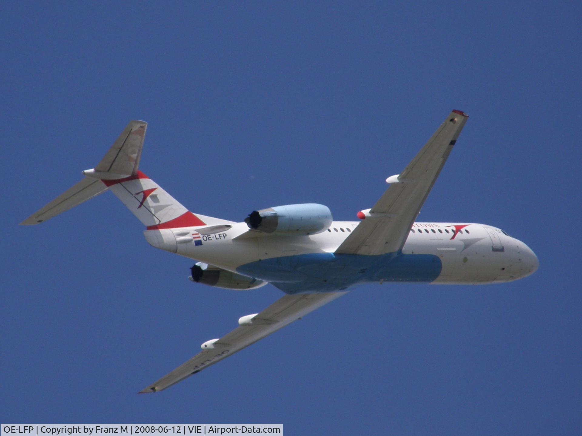 OE-LFP, Fokker 70 (F-28-0070) C/N 11560, Austrian Arrows Fokker 70