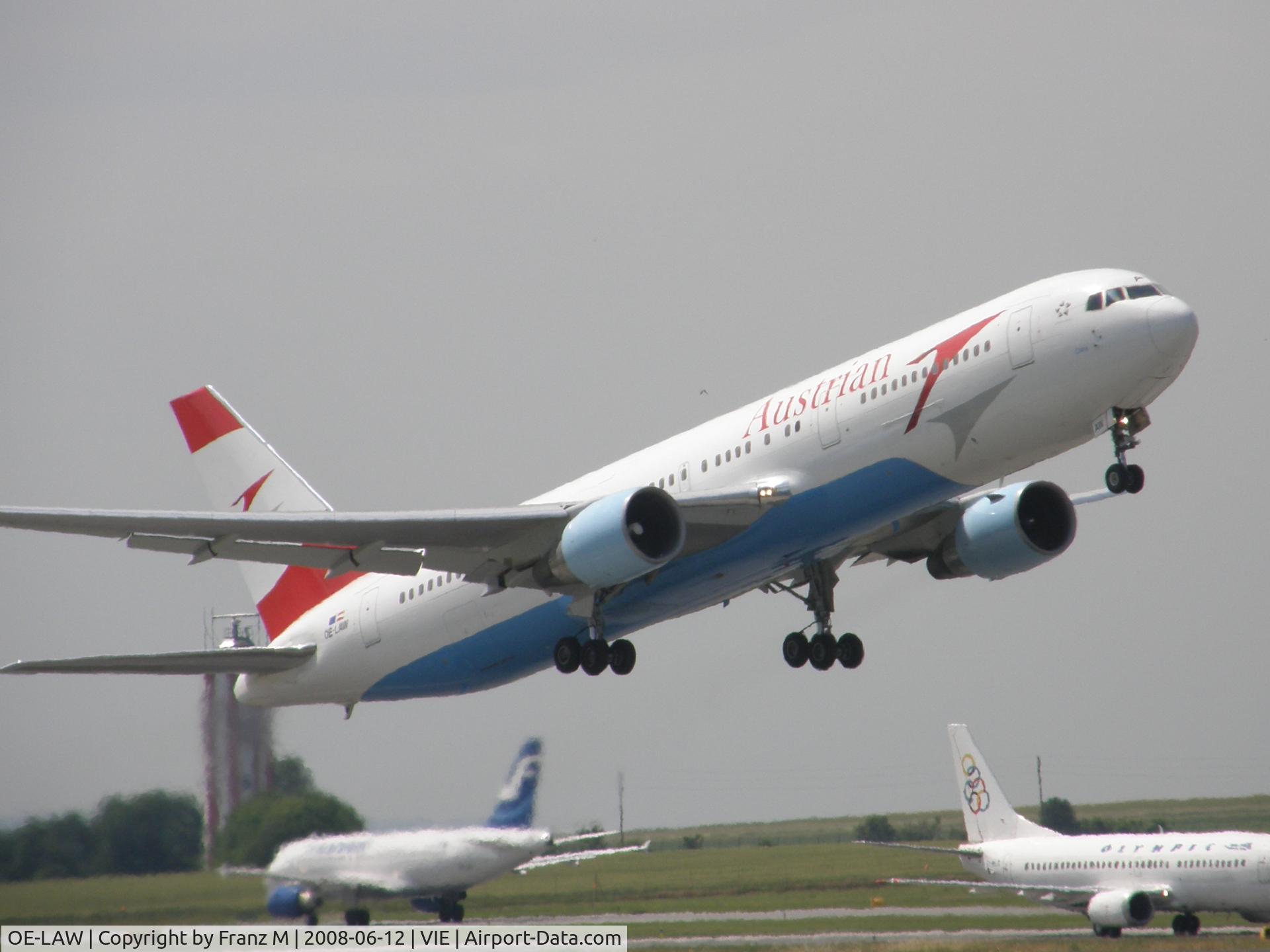 OE-LAW, 1992 Boeing 767-3Z9/ER C/N 26417, Austrian Airlines Boeing 767-300