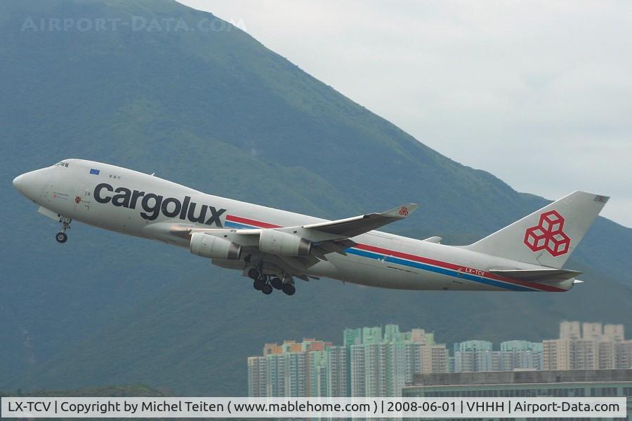 LX-TCV, 2002 Boeing 747-4R7F/SCD C/N 30401, Cargolux