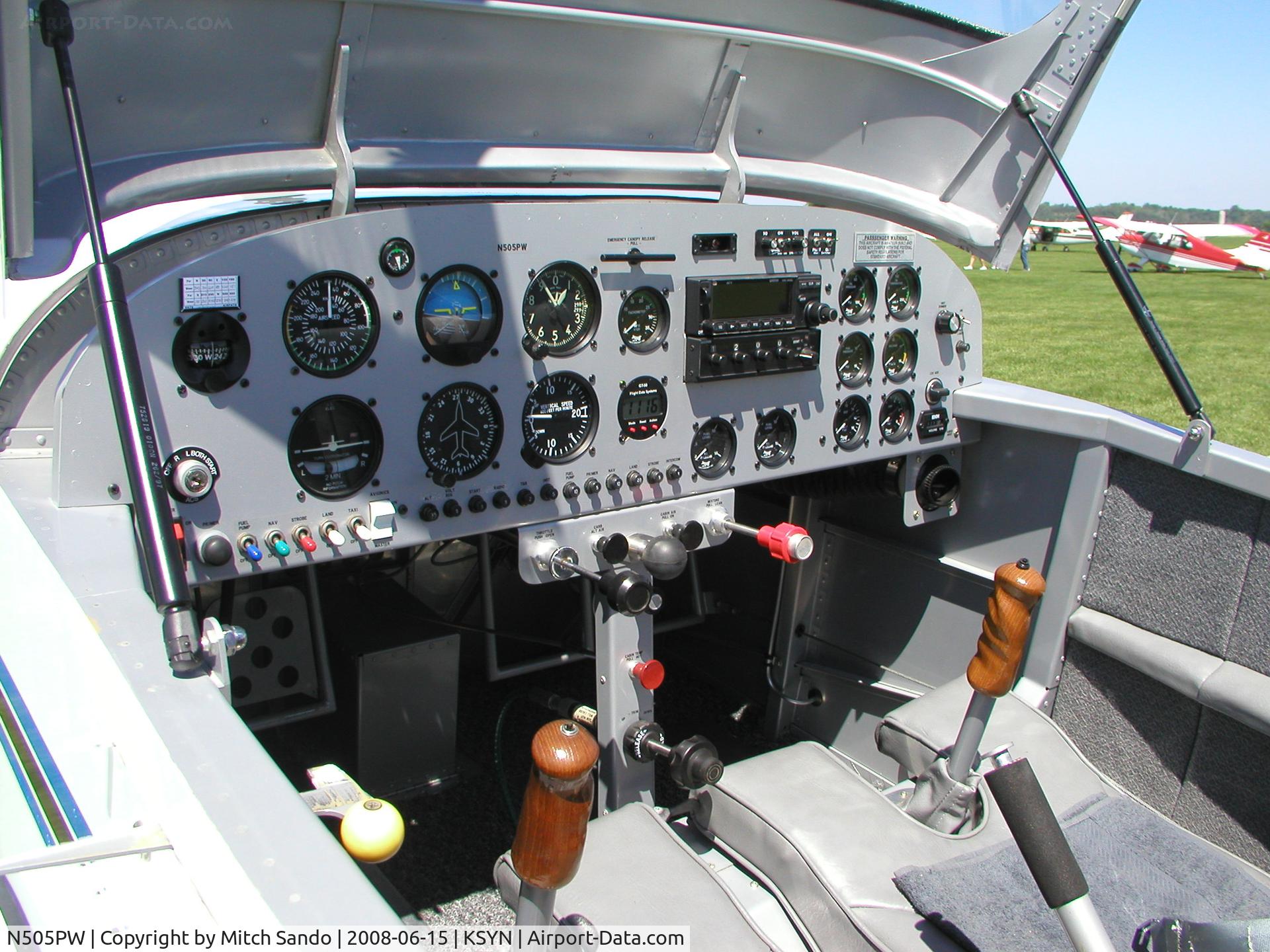 N505PW, 2003 Vans RV-6 C/N 23590, Stanton Father's Day Fly-In 2008.