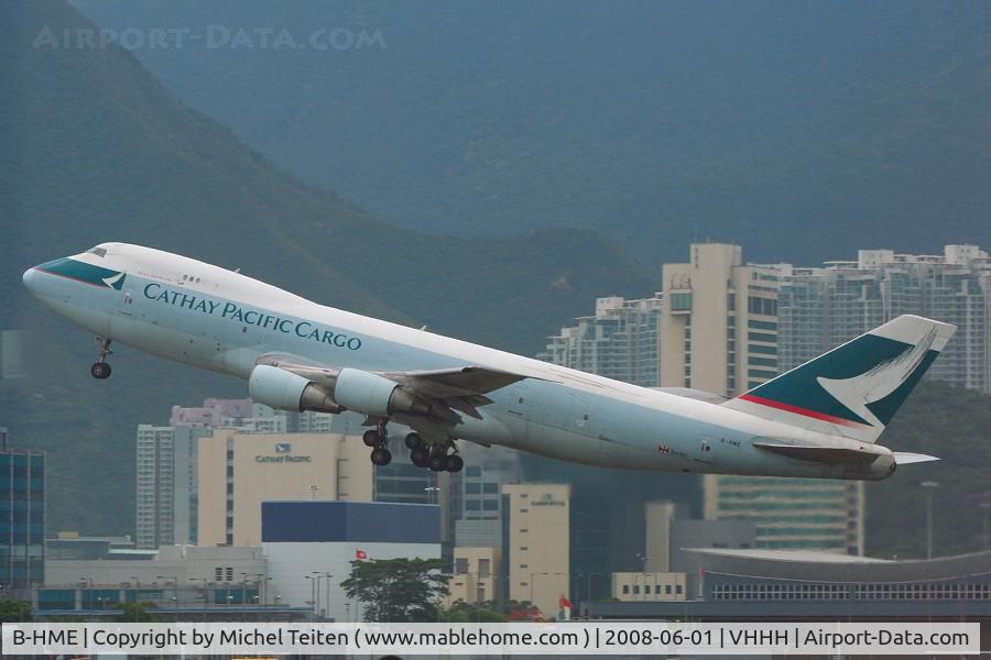 B-HME, 1980 Boeing 747-2L5B C/N 22106, Cathay Pacific Cargo