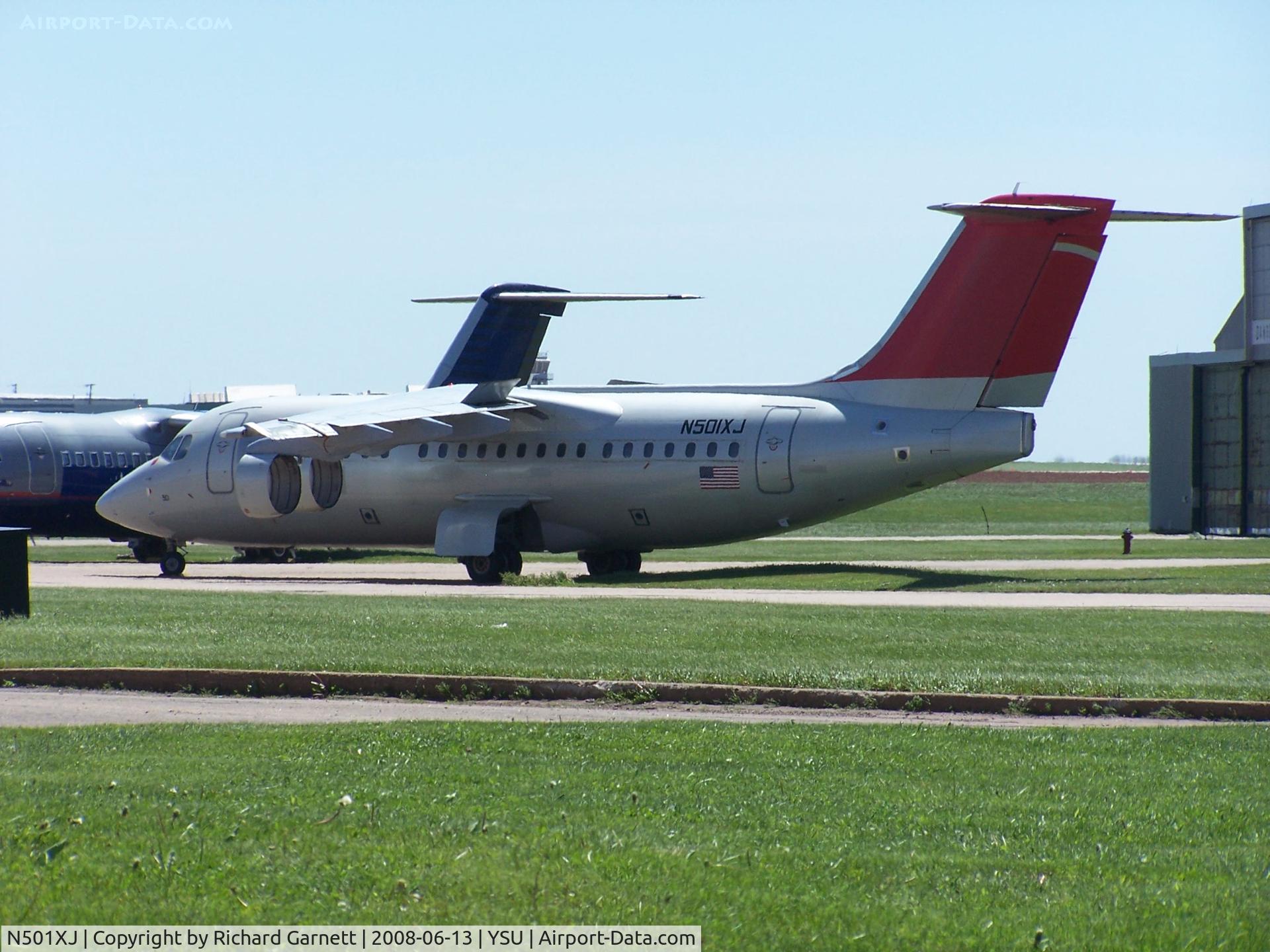 N501XJ, 1992 British Aerospace Avro 146-RJ85A C/N E2208, Engine work with Atlantic turbines