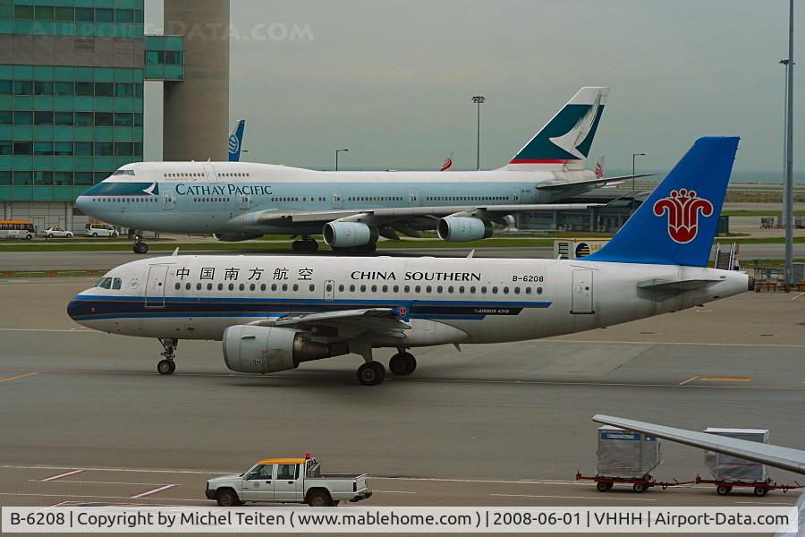 B-6208, 2005 Airbus A319-112 C/N 2555, China Southern Airlines
