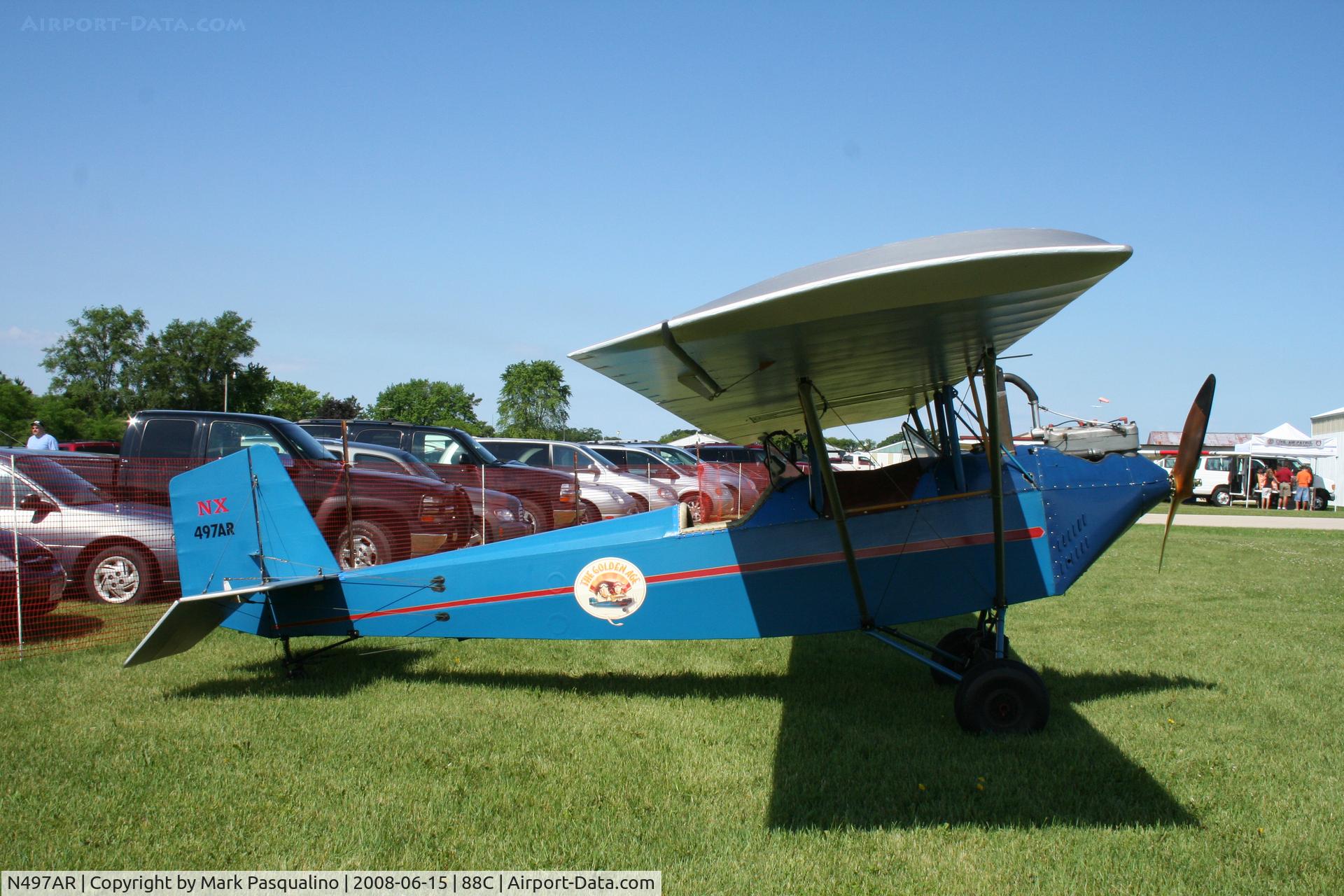 N497AR, 1999 Pietenpol Air Camper C/N LCF2, Pietenpol