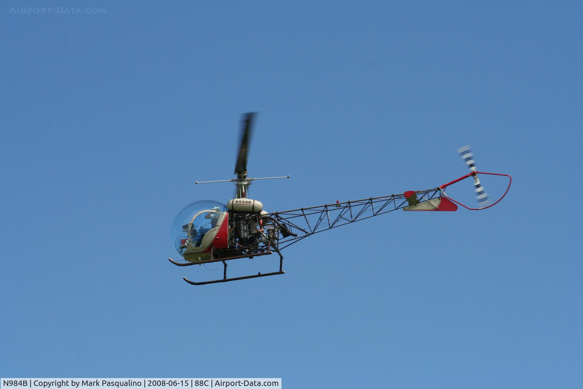 N984B, 1955 Bell 47G-2 C/N 1382, Bell 47G-2