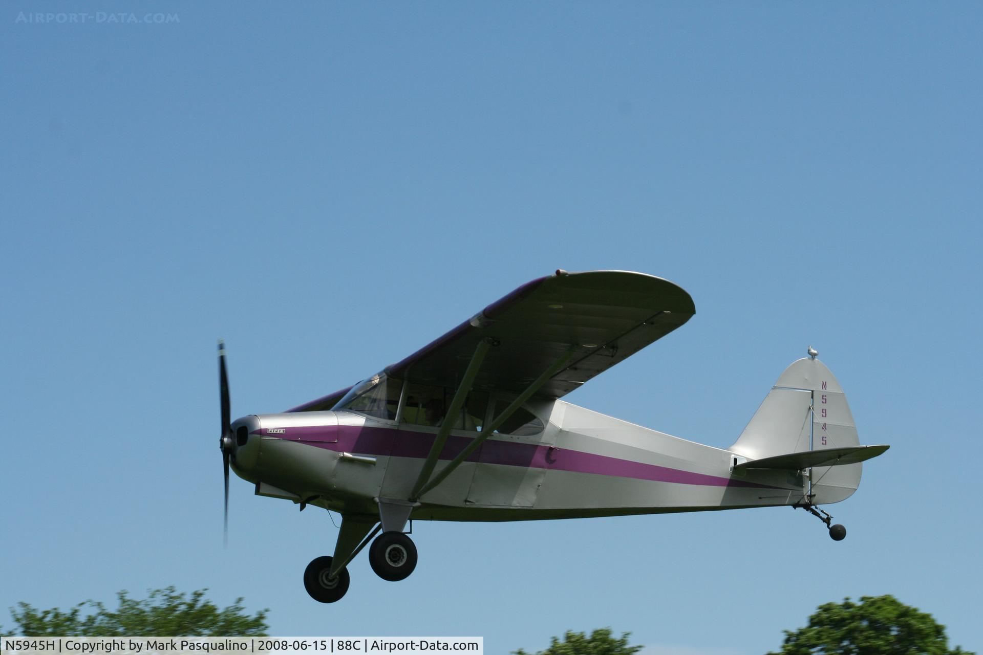 N5945H, 1949 Piper PA-16 Clipper C/N 16-568, Piper PA-16