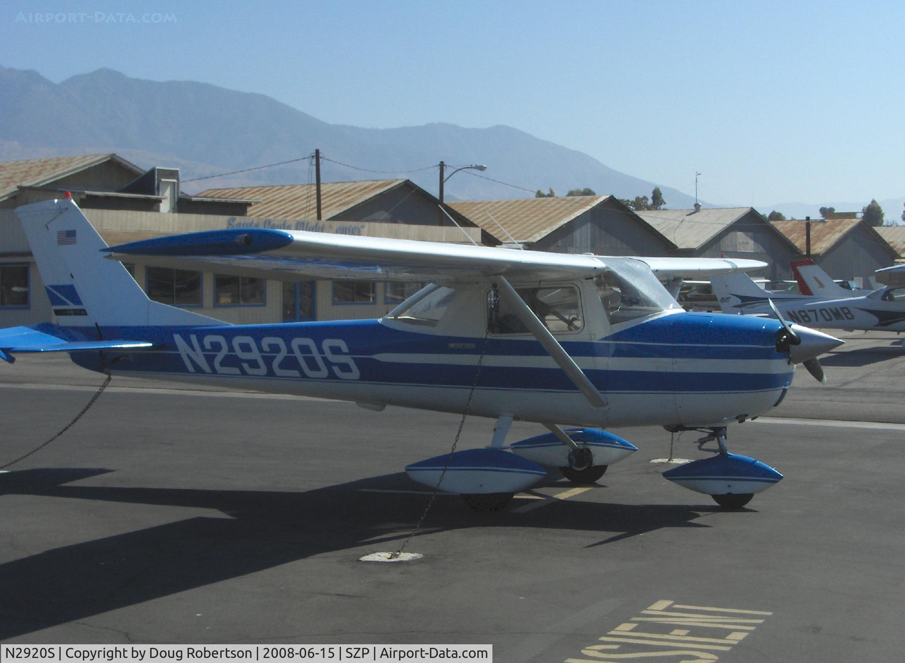 N2920S, 1967 Cessna 150G C/N 15066820, 1967 Cessna 150G, Continental O-200 100 Hp