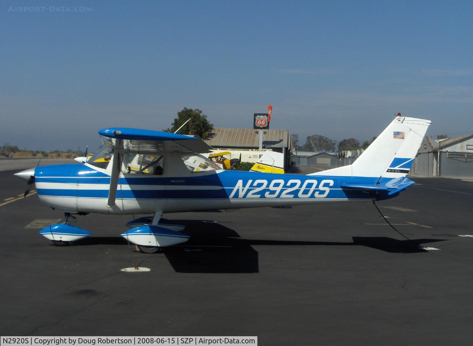 N2920S, 1967 Cessna 150G C/N 15066820, 1967 Cessna 150G, Continental O-200 100 Hp