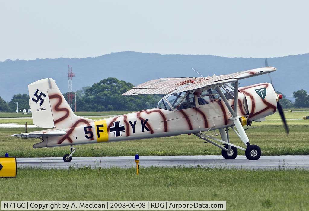 N71GC, 1958 Aero L-60SF C/N 150827, At Reading Airport for airshow