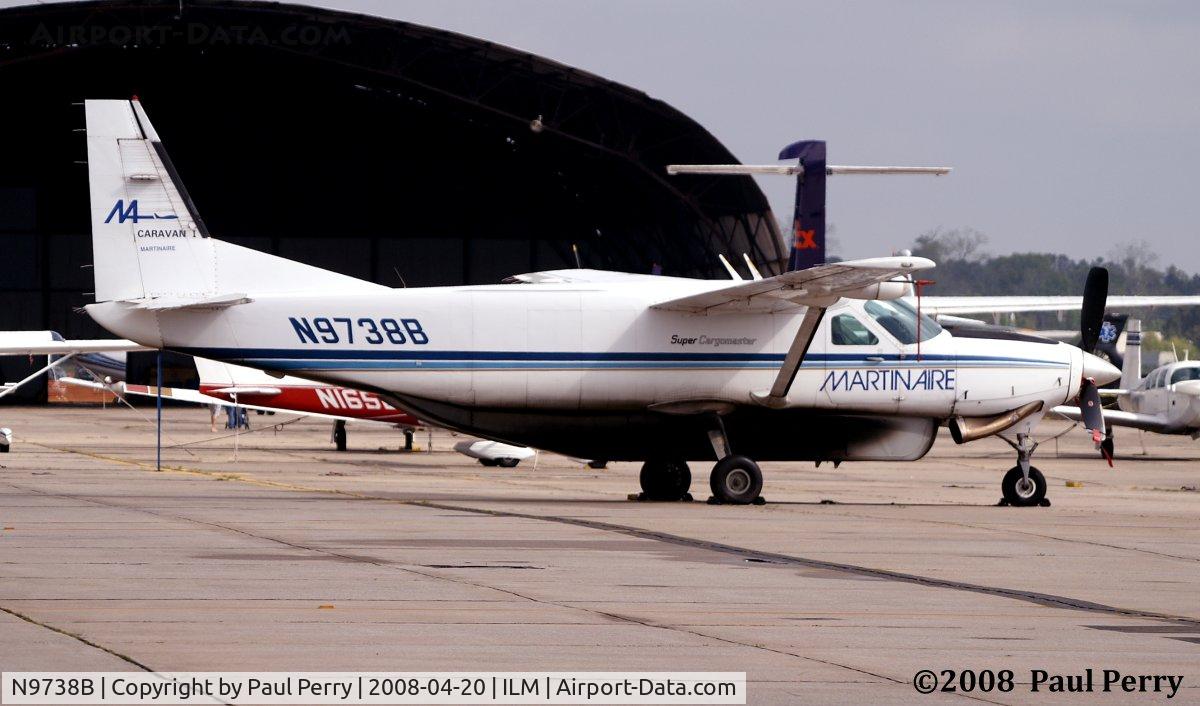 N9738B, 1988 Cessna 208B C/N 208B0097, Cargo runner