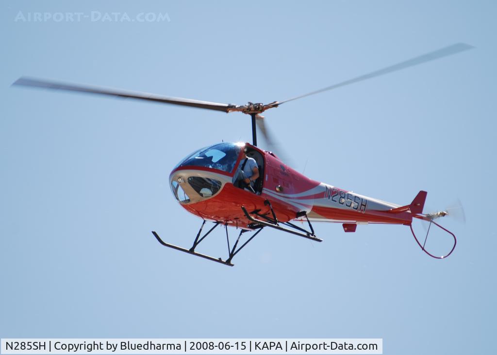 N285SH, 2006 Enstrom 280FX Shark C/N 2120, Flight over KAPA