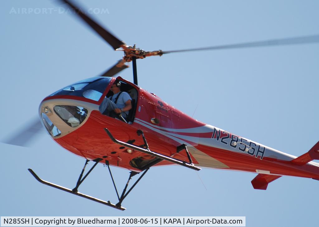 N285SH, 2006 Enstrom 280FX Shark C/N 2120, Flight over KAPA