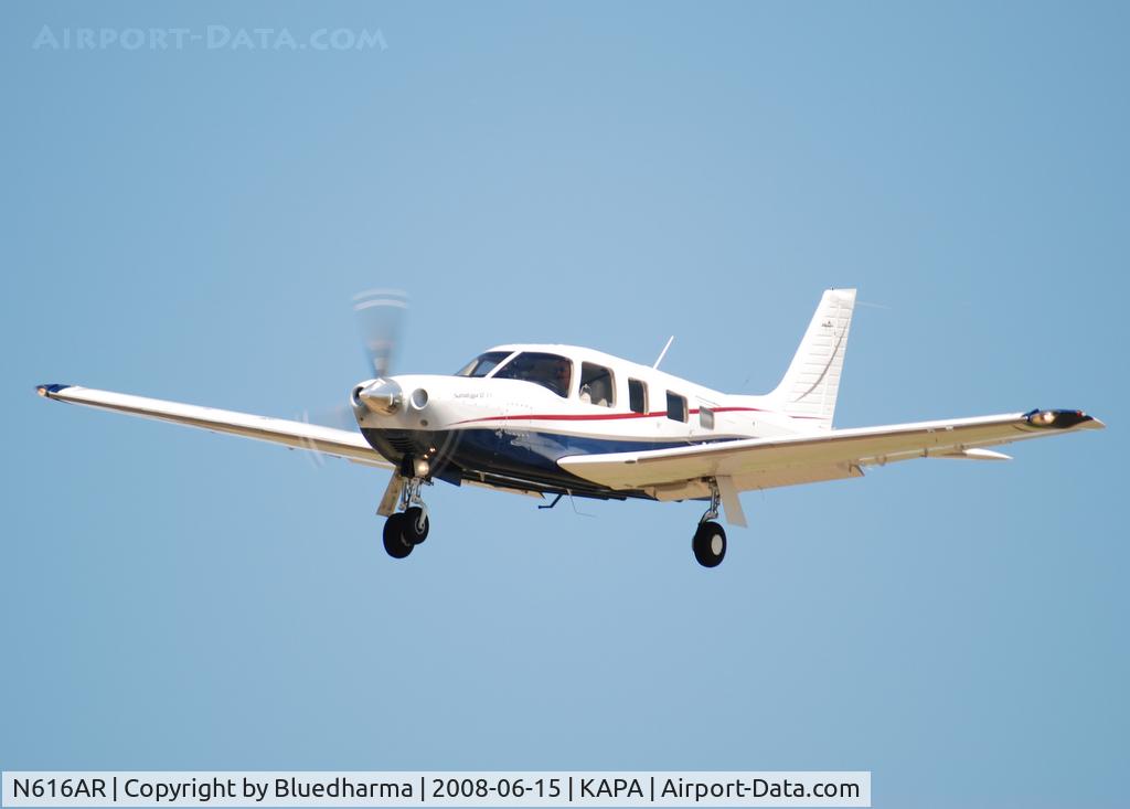 N616AR, 2006 New Piper Aircraft Inc PA-32R-301T C/N 3257423, Approach to 17L