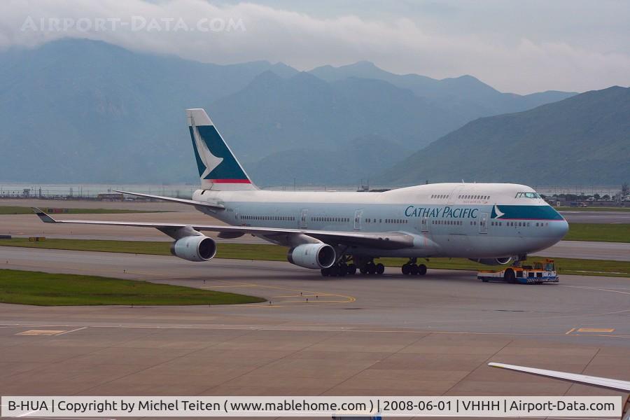 B-HUA, 1992 Boeing 747-467 C/N 25872, Cathay Pacific