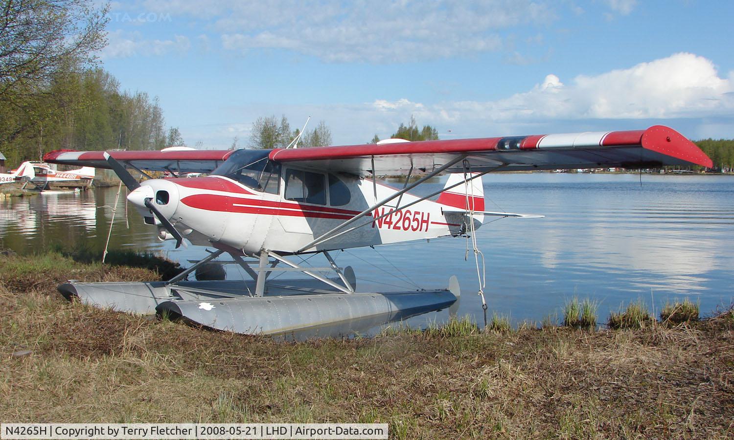 N4265H, 1948 Piper PA-14 Family Cruiser C/N 14-69, 1948 Pa-14 on floats at Lake Hood