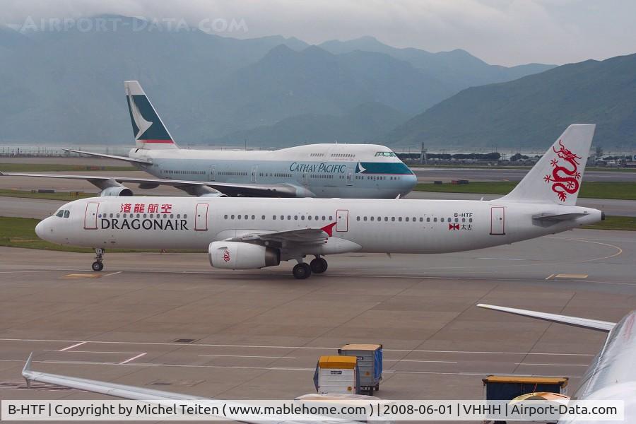 B-HTF, 1997 Airbus A321-231 C/N 633, Dragonair