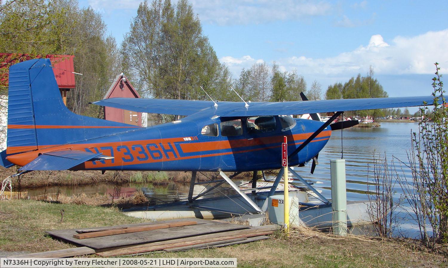 N7336H, 1977 Cessna A185F Skywagon 185 C/N 18503366, Cessna 185 at Lake Hood