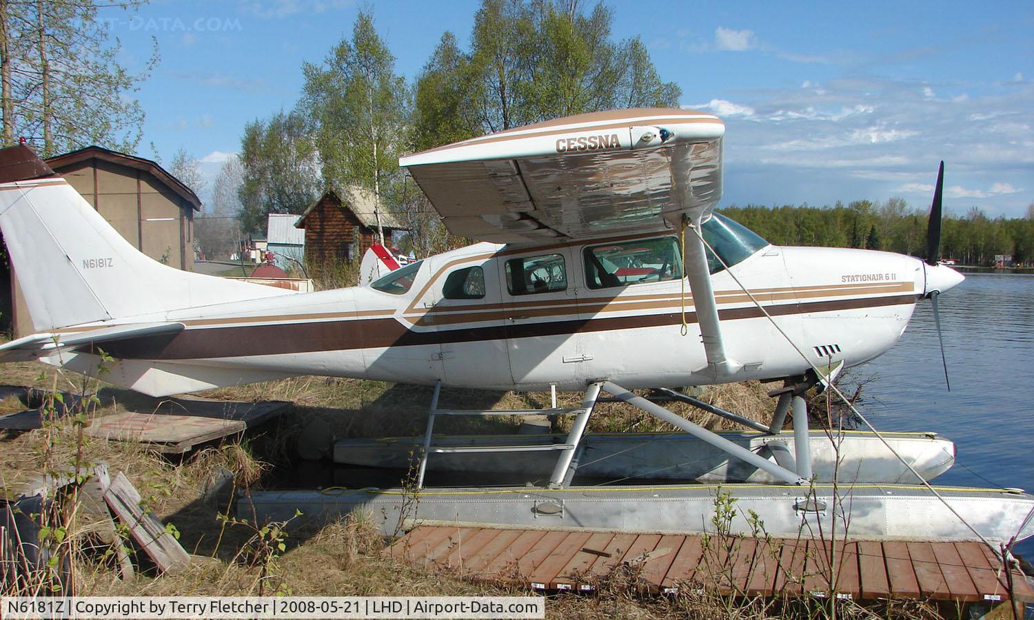 N6181Z, 1981 Cessna U206G Stationair C/N U20606178, Cessna 206 at Lake Hood