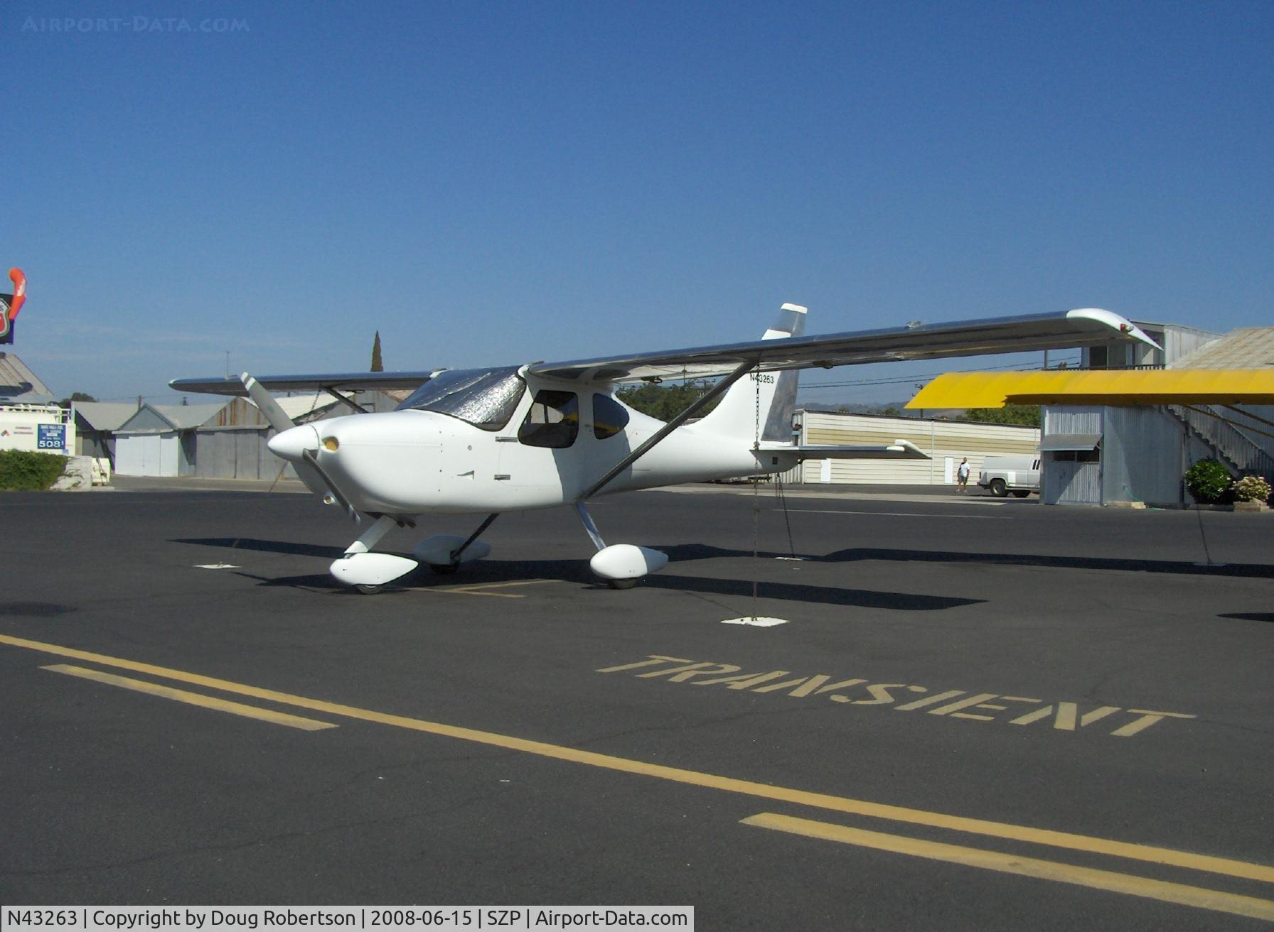 N43263, 2005 Glasair Glastar GS-1 C/N 5014, 2005 Healey GLASAIR GLASTAR, Lycoming O-320, very high-tech design derived from the German OMF Symphony now built in Canada. Experimental class can also be built as taildragger.