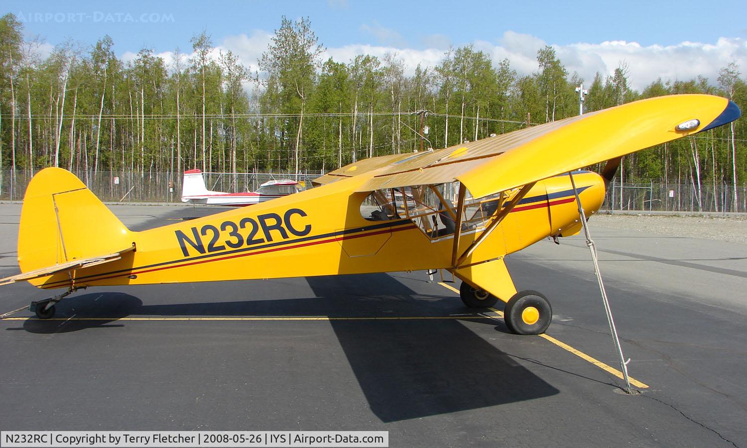 N232RC, 2005 Piper PA-18 Daytona Cub Replica C/N RC-1, 2005 Daytona Cub at Wasilla AK