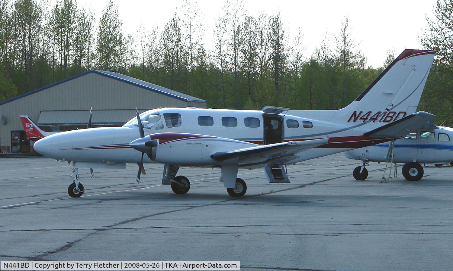N441BD, 1979 Cessna 441 Conquest II C/N 441-0086, Cessna 441 at Talkeetna