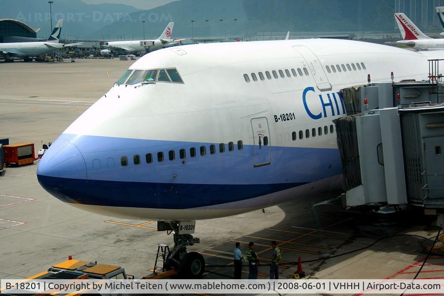B-18201, 1997 Boeing 747-409 C/N 28709, China Airlines