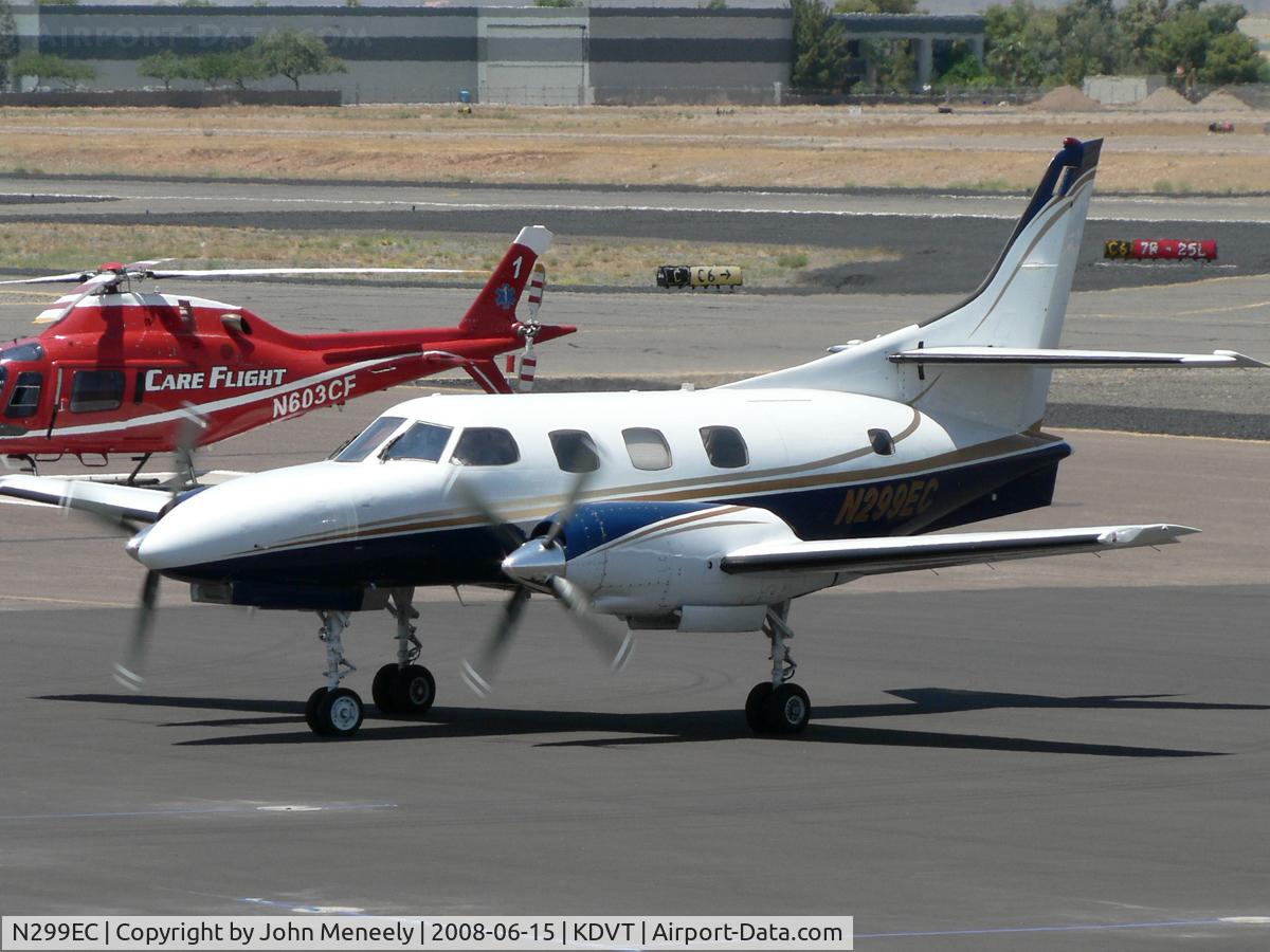 N299EC, 1981 Swearingen SA-226T(B) Merlin IIIB C/N T410, Arriving from Midland, TX