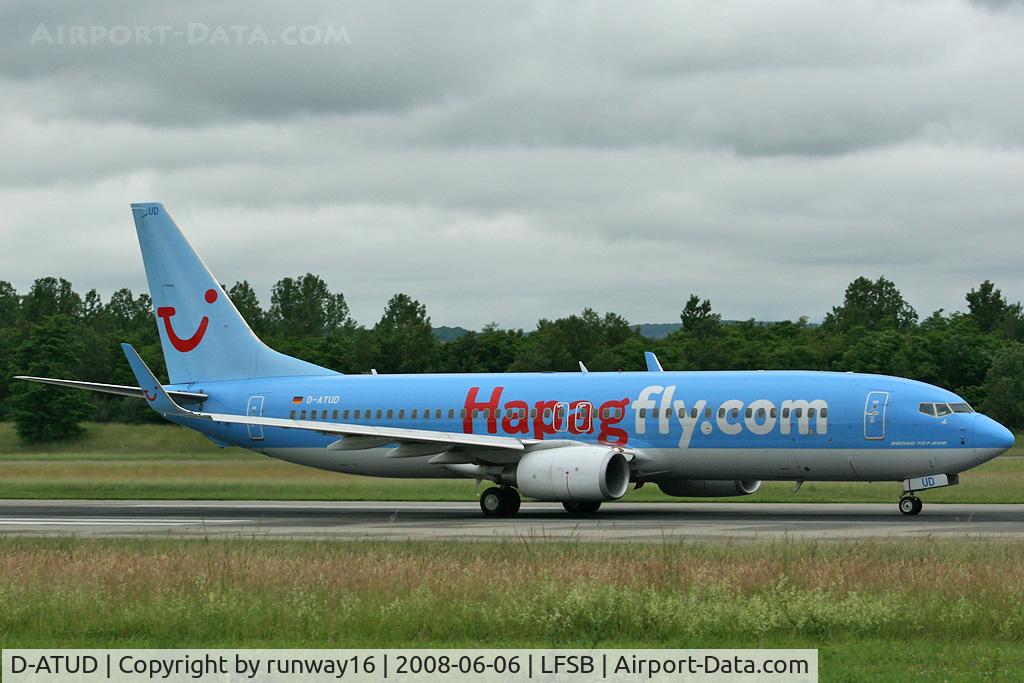 D-ATUD, 2006 Boeing 737-8K5 C/N 34685, B737-8K5 depating to Las Palmas