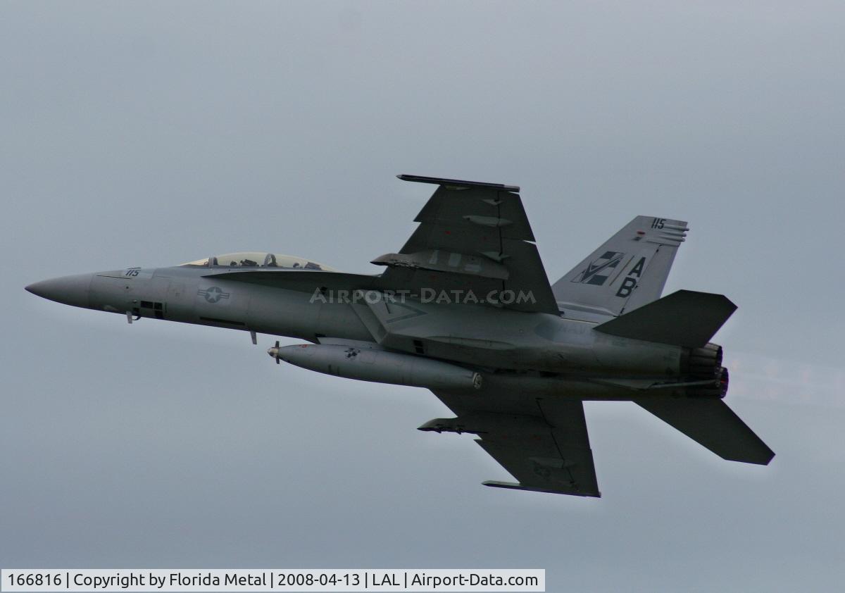166816, Boeing F/A-18F Super Hornet C/N F189, F-18 Super Hornet