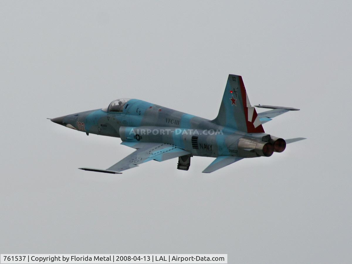 761537, Northrop F-5N Tiger II C/N L.1012, F-5 Tiger II in aggressor colors
