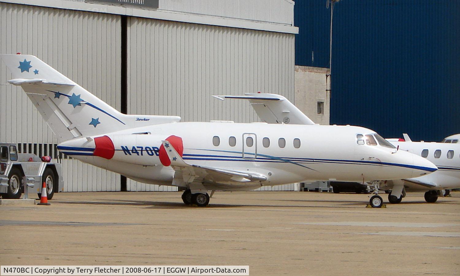 N470BC, 2004 Raytheon Hawker 800XP C/N 258651, Hawker 800XP at Luton