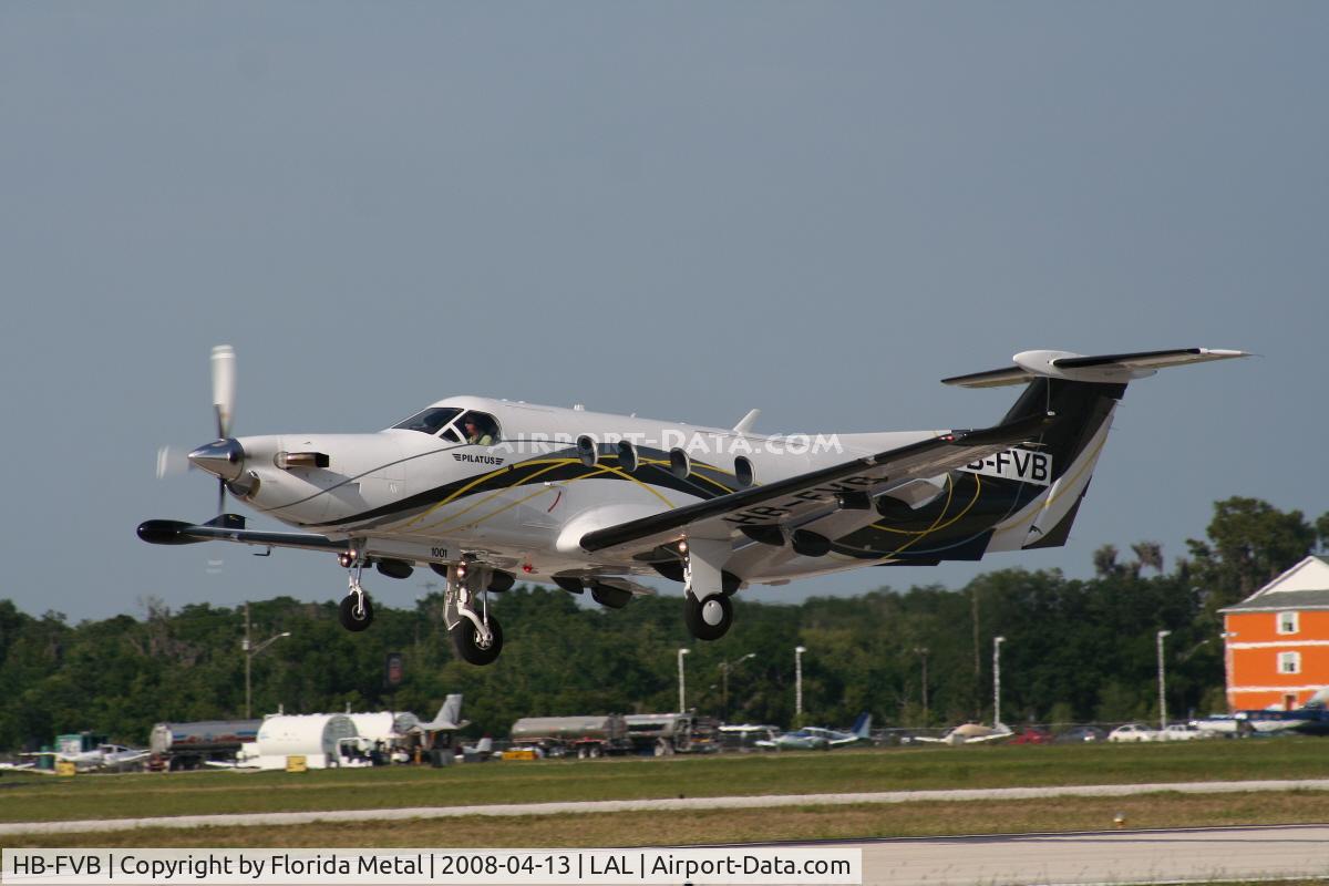 HB-FVB, 2007 Pilatus PC-12/47E C/N 1001, PC-12