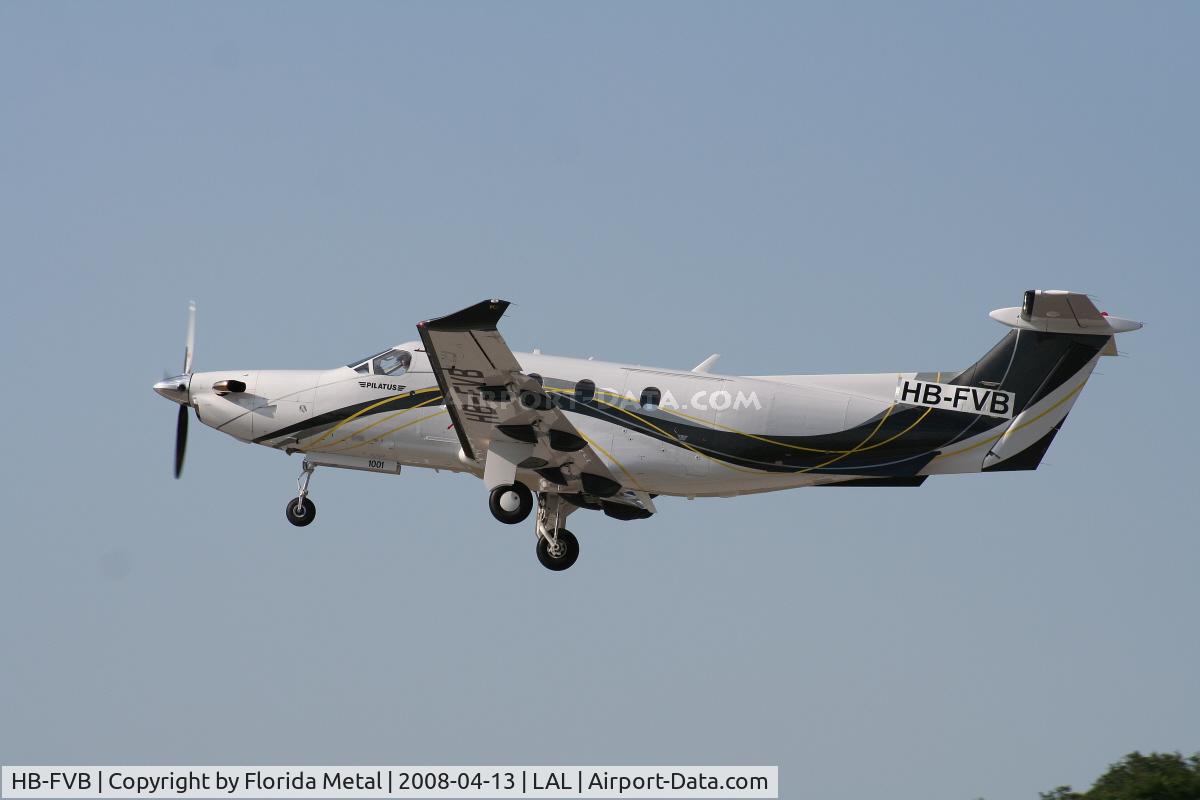 HB-FVB, 2007 Pilatus PC-12/47E C/N 1001, PC-12