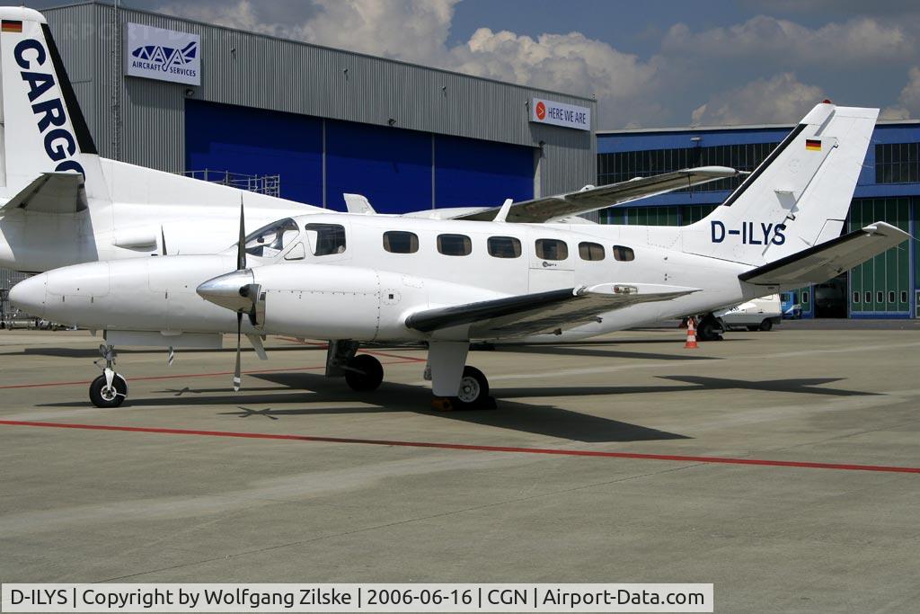 D-ILYS, 1985 Cessna 441 Conquest II C/N 441-0355, visitor