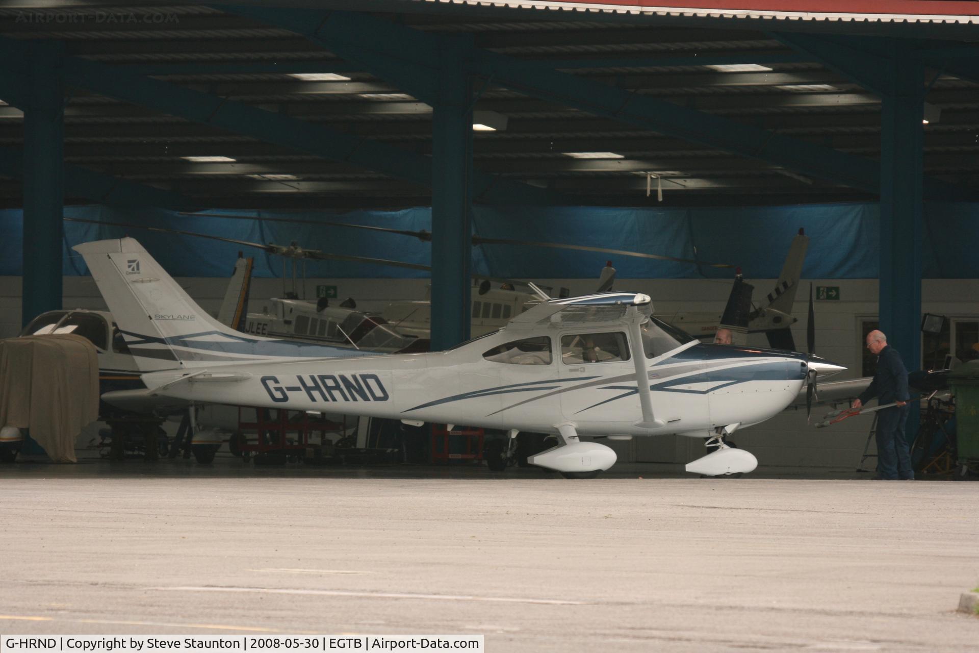G-HRND, 2007 Cessna 182T Skylane C/N 18281936, Taken at Wycombe Air Park using my new Sigma 50 to 500 APO DG HSM lens (The Beast)