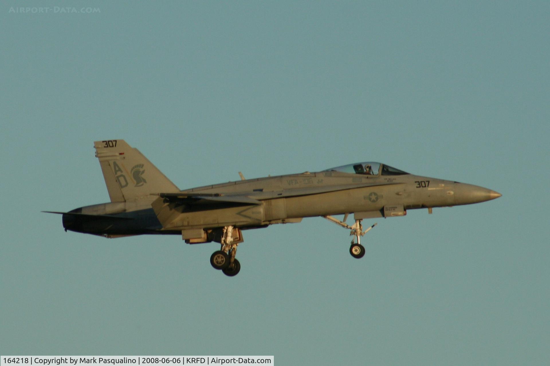 164218, 1991 McDonnell Douglas F/A-18C Hornet C/N 0981/C208, F/A-18C