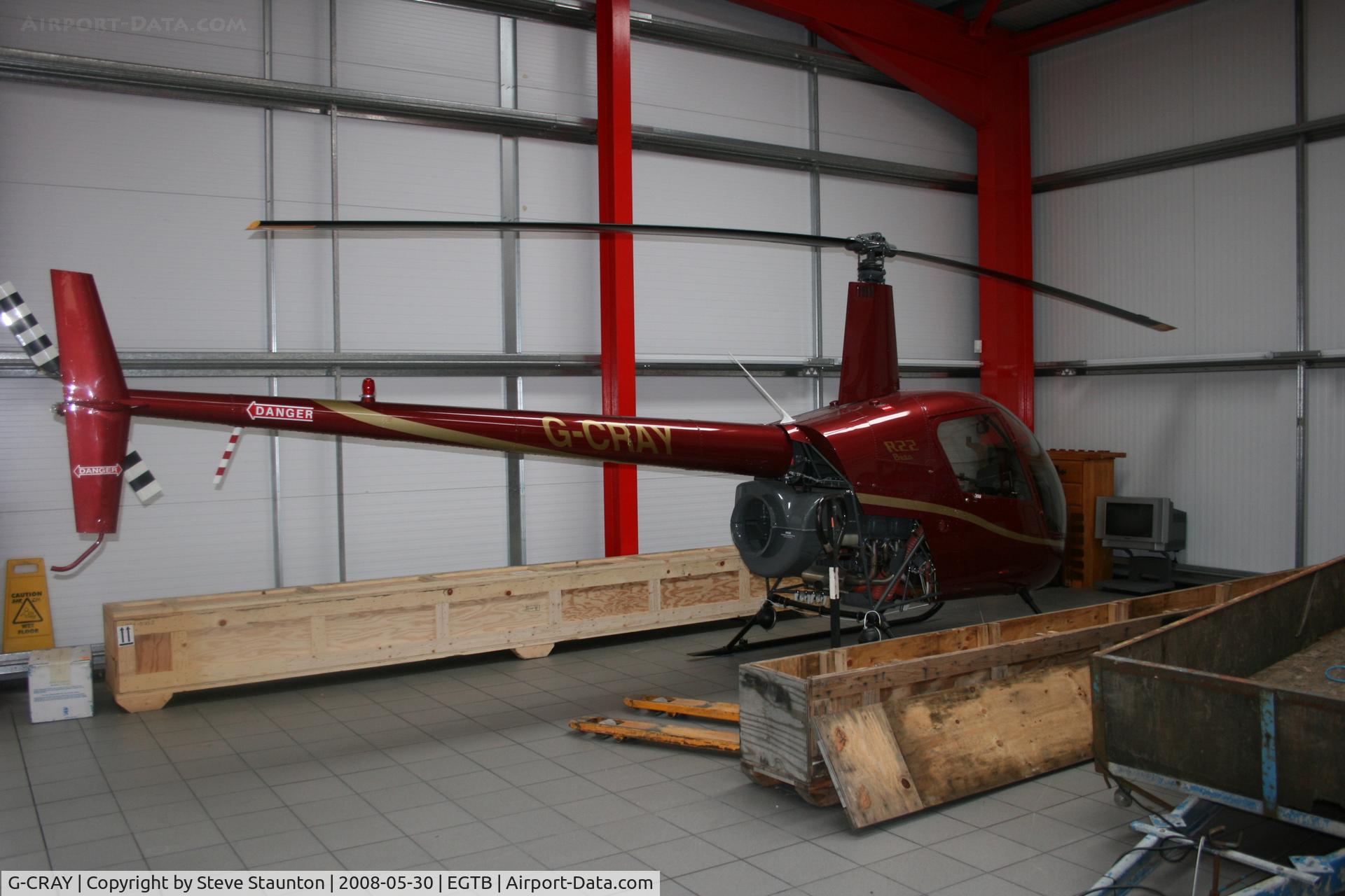 G-CRAY, 1988 Robinson R22 Beta C/N 0919, Taken at Wycombe Air Park using my new Sigma 50 to 500 APO DG HSM lens (The Beast)