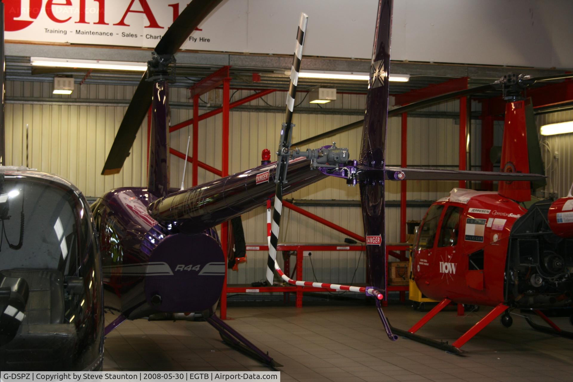 G-DSPZ, 2004 Robinson R44 Raven II C/N 10351, Taken at Wycombe Air Park using my new Sigma 50 to 500 APO DG HSM lens (The Beast)