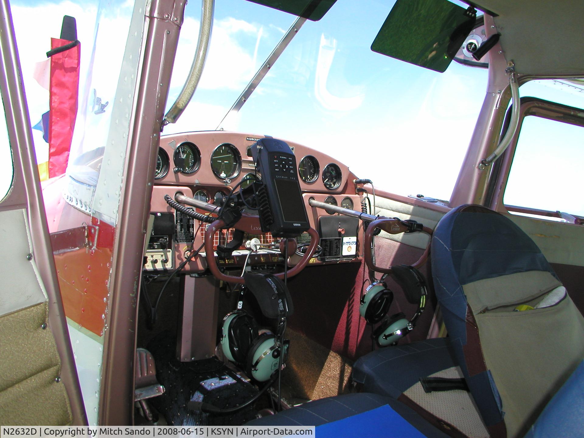 N2632D, 1952 Cessna 170B C/N 20784, Stanton Father's Day Fly-In 2008.
