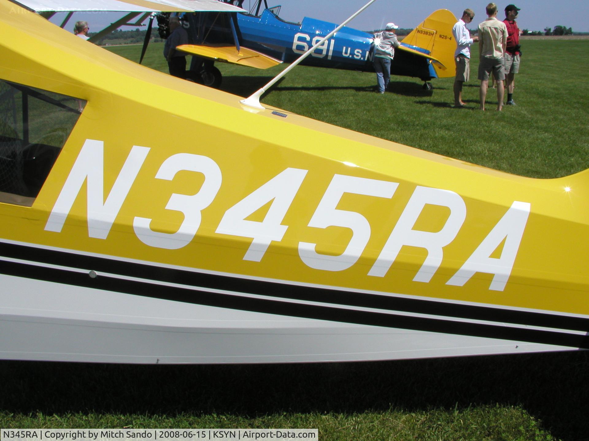 N345RA, 2002 American Champion 8KCAB Super Decathlon C/N 900-2002, Stanton Father's Day Fly-In 2008.