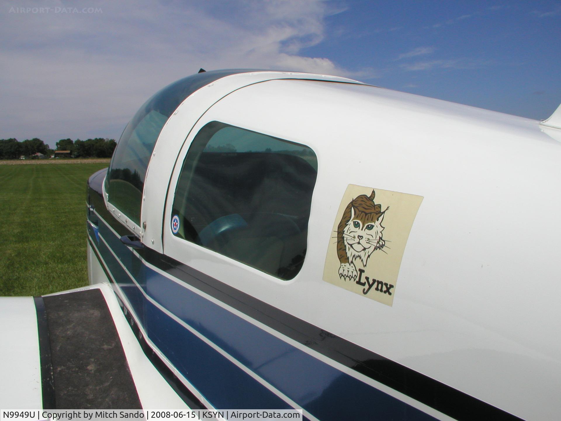 N9949U, 1978 Grumman American AA-1C Lynx C/N AA1C0163, Stanton Father's Day Fly-In 2008.