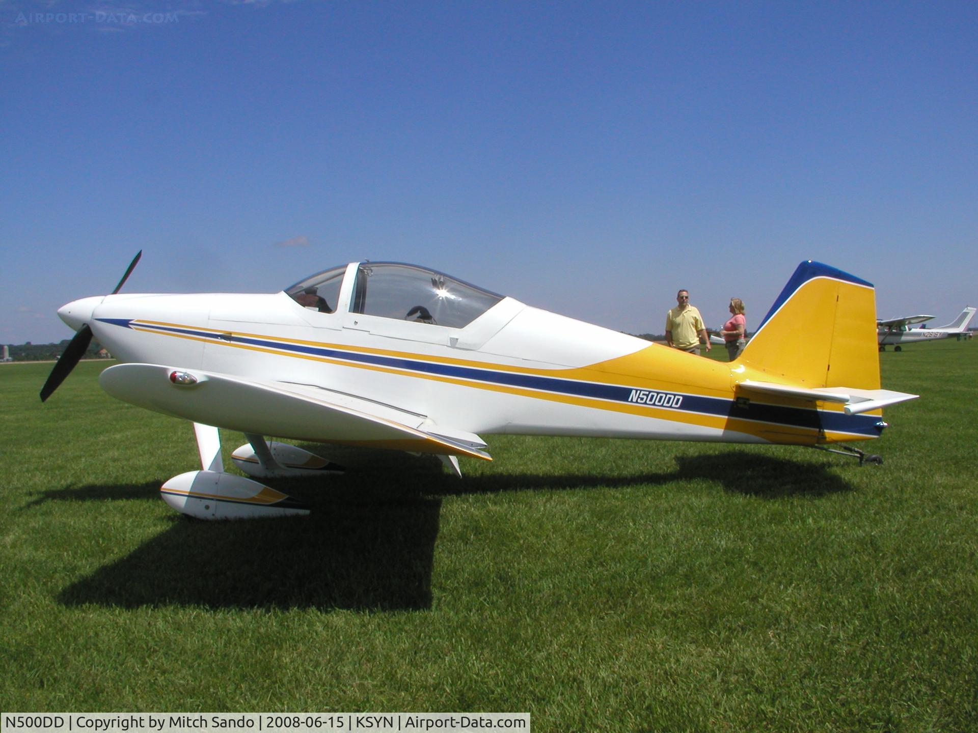 N500DD, 2004 Vans RV-6 C/N 20861, Stanton Father's Day Fly-In 2008.
