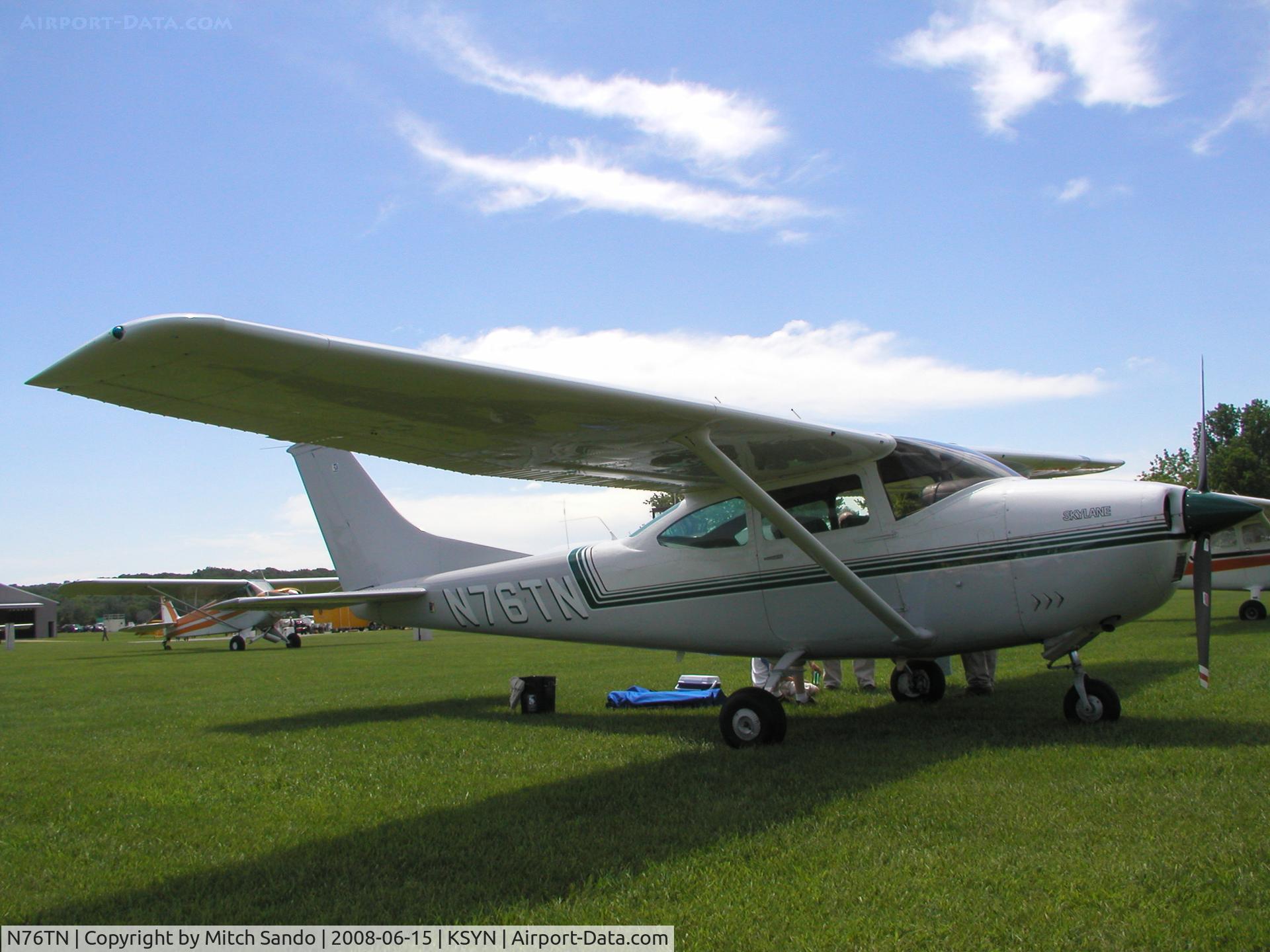 N76TN, 1966 Cessna 182K Skylane C/N 18257836, Stanton Father's Day Fly-In 2008.