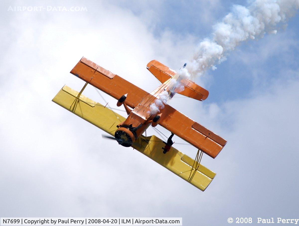 N7699, 1972 Grumman G-164A Show Cat C/N 1004, Rolling out as Gene performs solo
