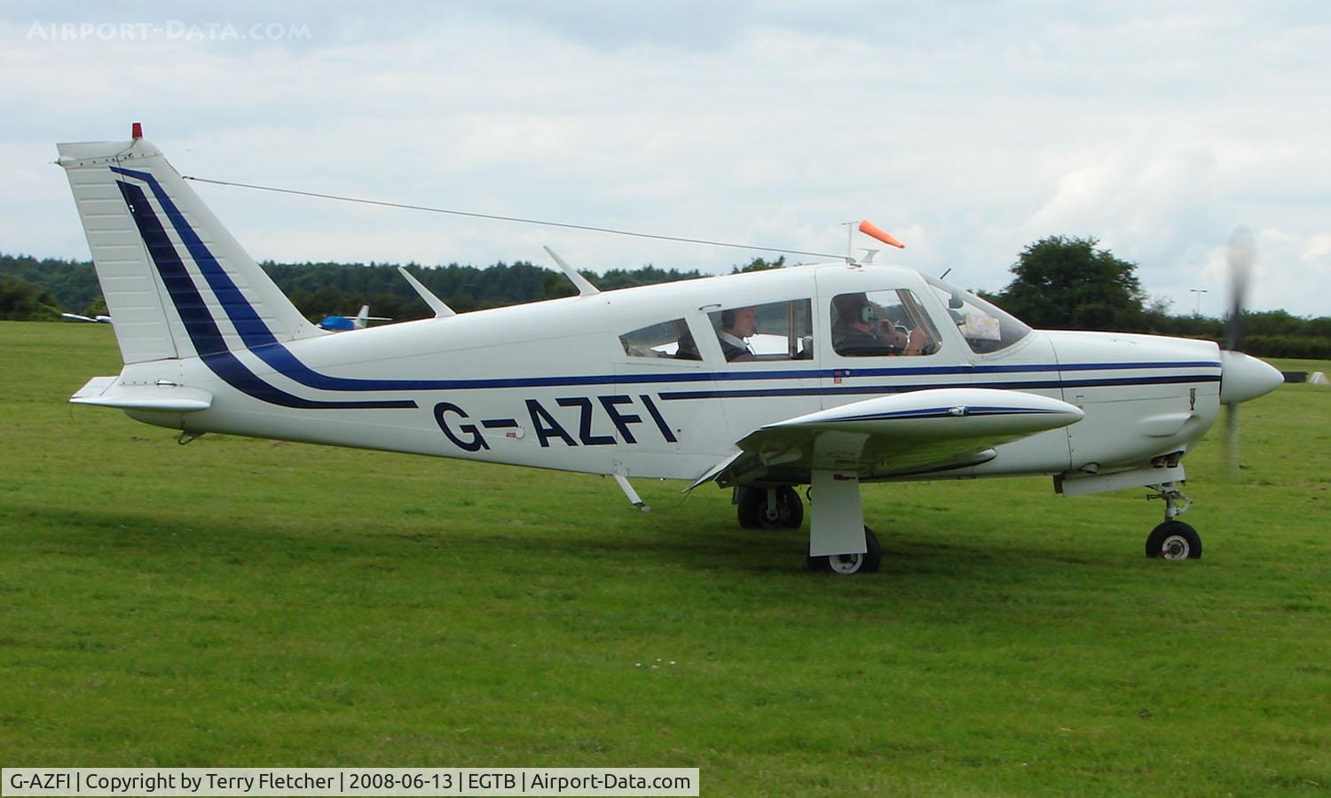 G-AZFI, 1971 Piper PA-28R-200 Cherokee Arrow C/N 28R-7135160, Visitor  during  AeroExpo 2008 at Wycombe Air Park , Booker , United Kingdom