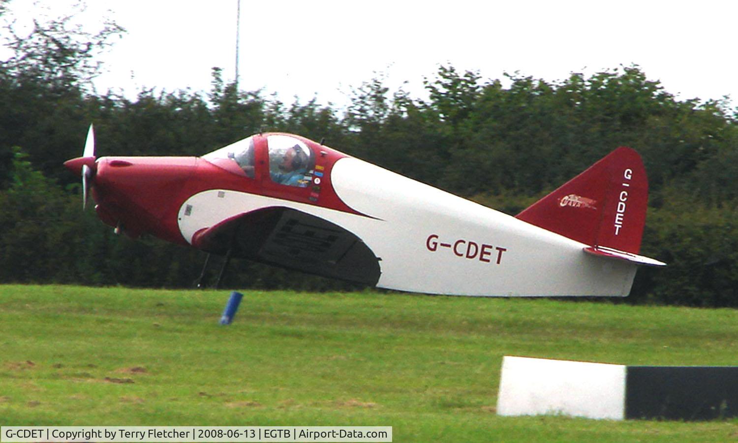 G-CDET, 1940 Culver LCA Cadet C/N 129, 1940 Culver Cadet at Wycombe Air Park