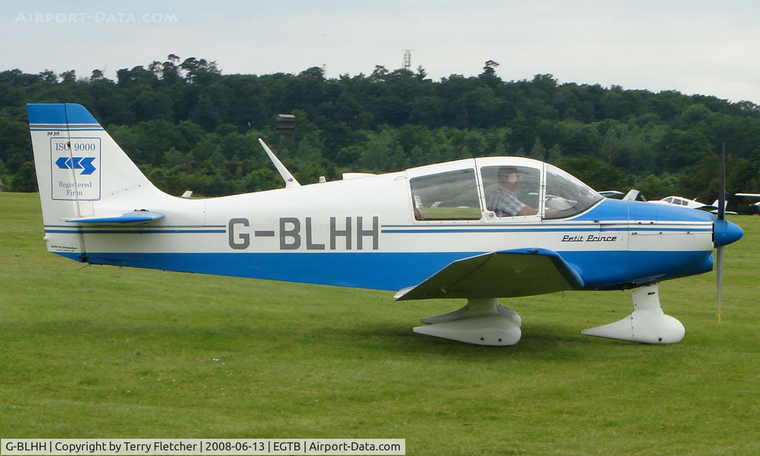 G-BLHH, 1968 CEA DR-315 C/N 324, Visitor  during  AeroExpo 2008 at Wycombe Air Park , Booker , United Kingdom