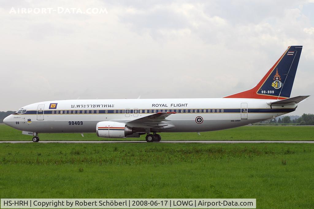 HS-HRH, 1990 Boeing 737-448 C/N 24866, Exotic visitor!!!