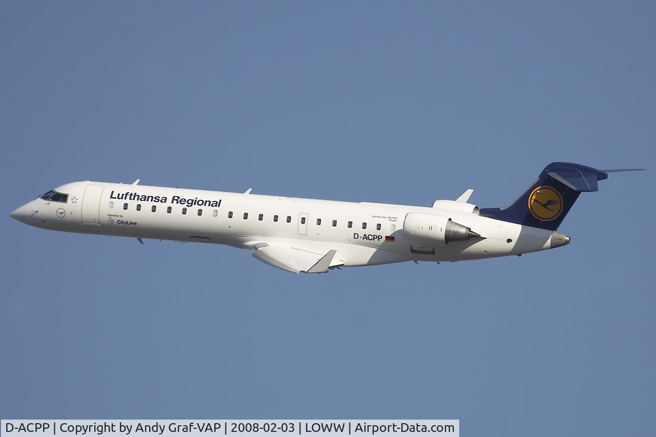 D-ACPP, 2003 Bombardier CRJ-701ER (CL-600-2C10) Regional Jet C/N 10086, Lufthansa CRJ700
