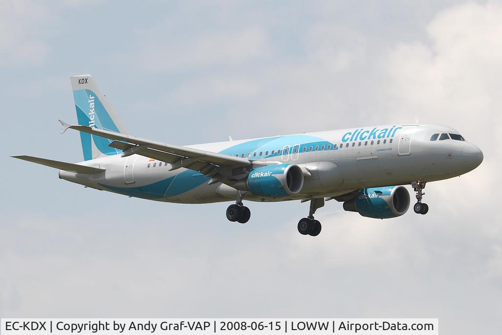 EC-KDX, 2007 Airbus A320-216 C/N 3151, Clickair A320